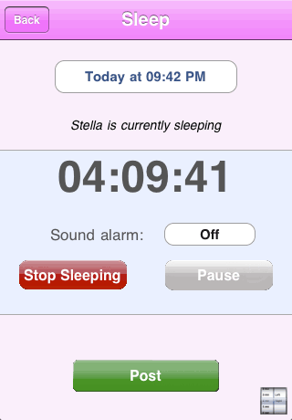 Sleep Tracker Timer