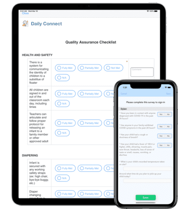 Daily Connect: multi-location childcare centers Management Tools